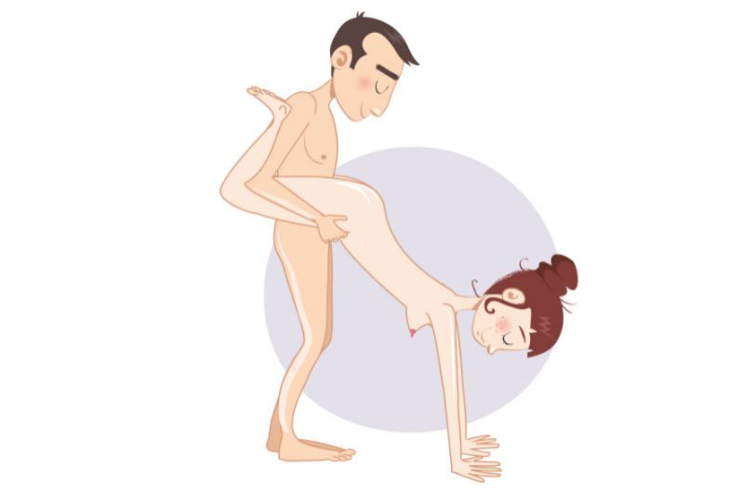The Indian Handstand Sex Position. 