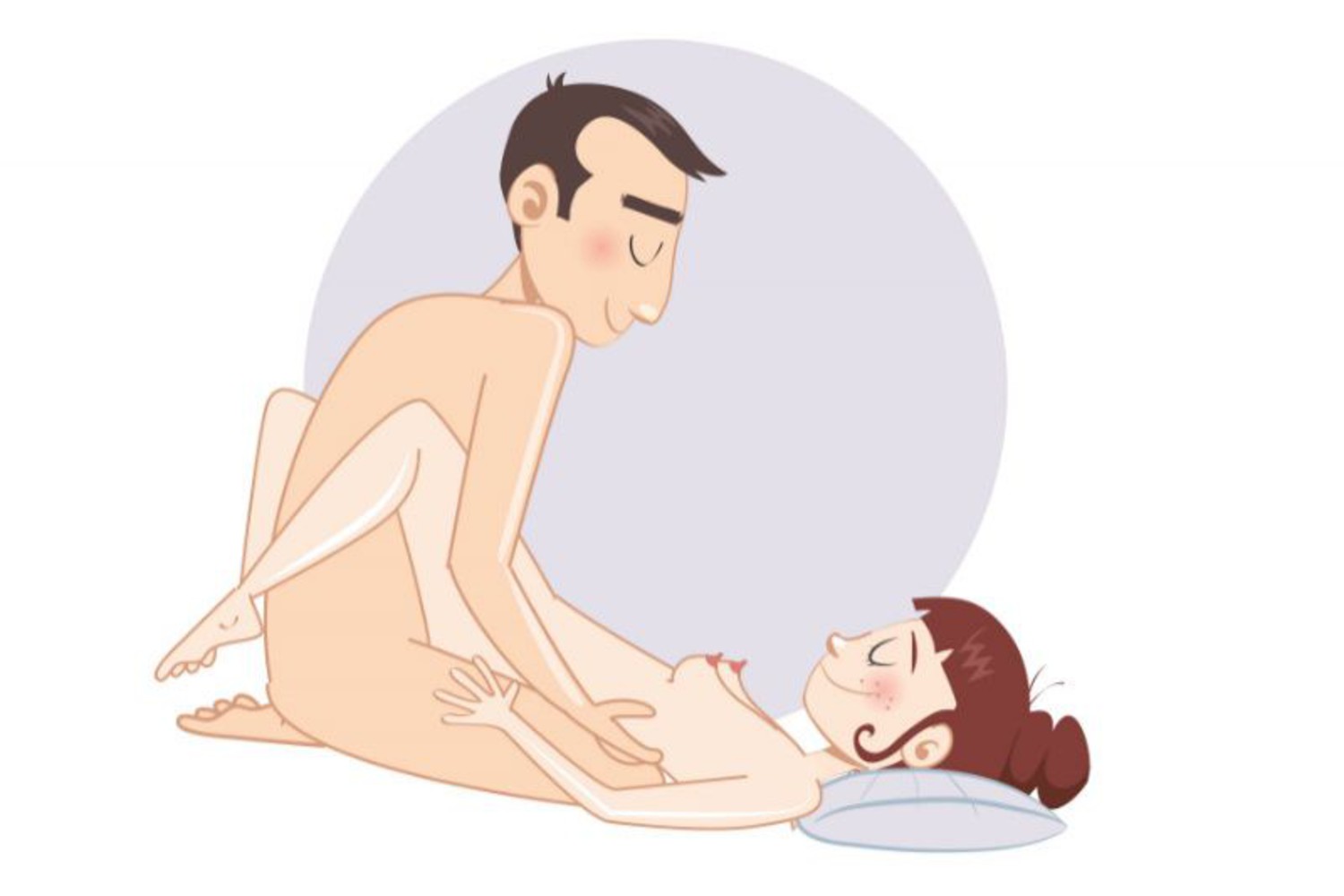 Wide Opened Sex Position